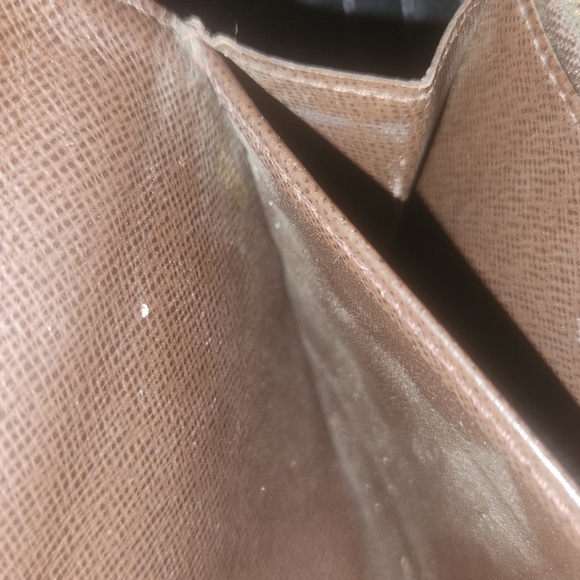 Louis Vuitton Brown Denim Wallet - Picture 3 of 8